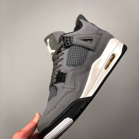 AirJordan 4 &quot; Cool Grey &quot; AJ4 Joe 4 Cool Grey Mouse - Picture 3 of 6